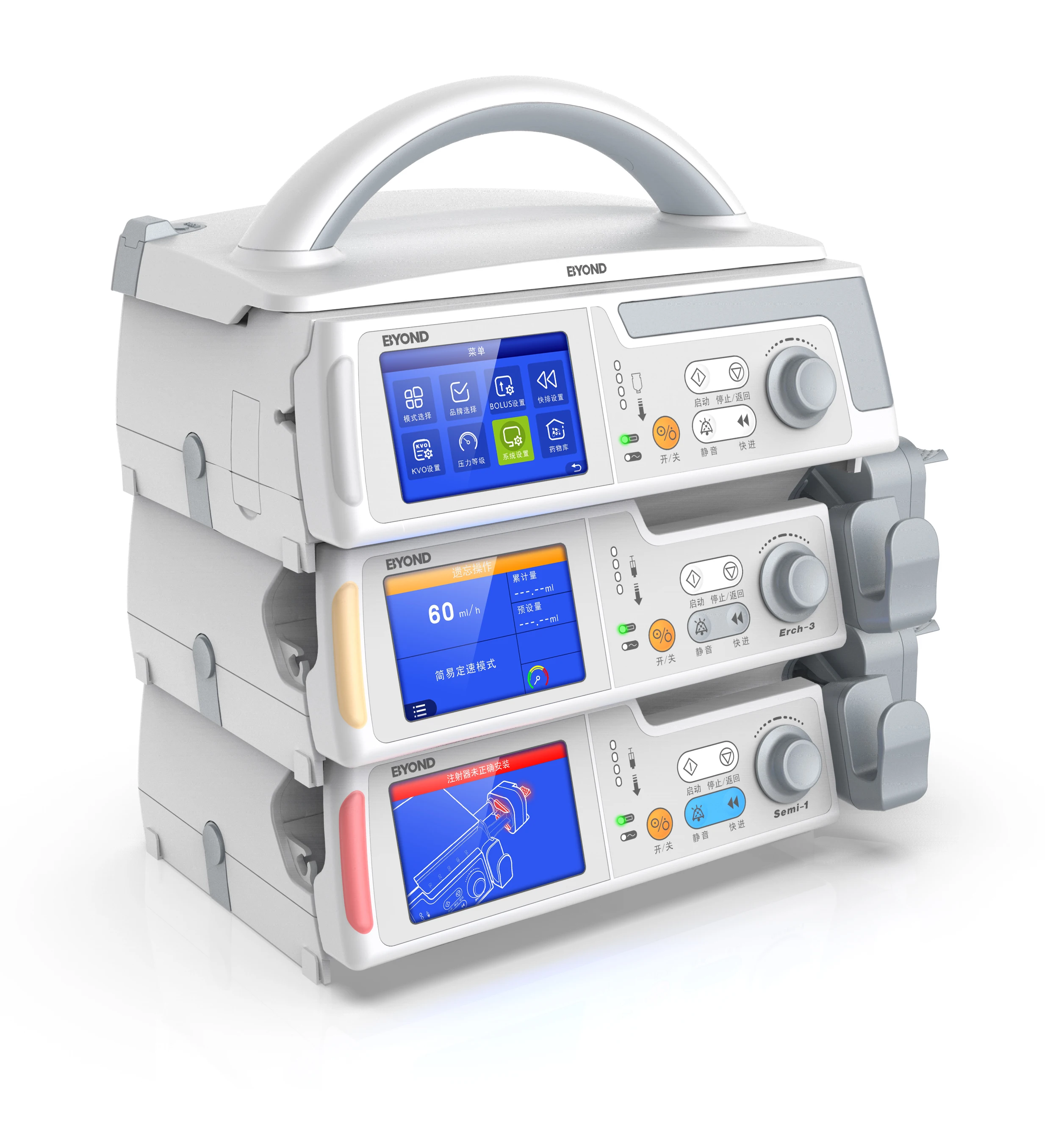 

BYOND multiple channel price infusion syringe pumps workstation