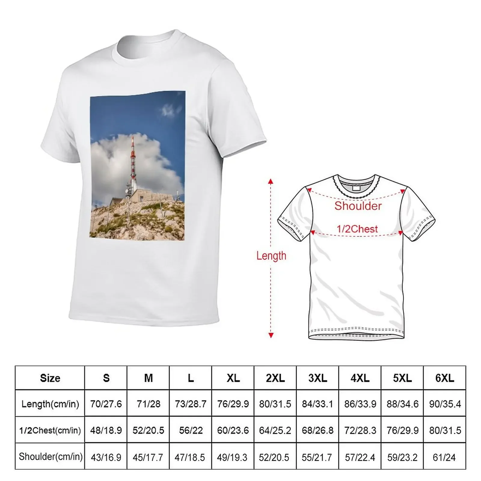 Biokovo Sveti Jure 1762 T-Shirt summer top essential t shirt anime stuff korean fashion sweat shirts men