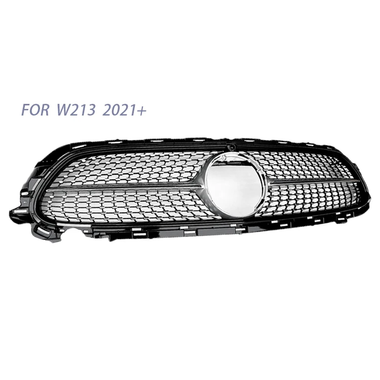 

2021 NEW E CLASS W213 C238 FRONT BUMPER DIAMOND GRILLE FOR MERCEDES BENZ E300 E200 E350