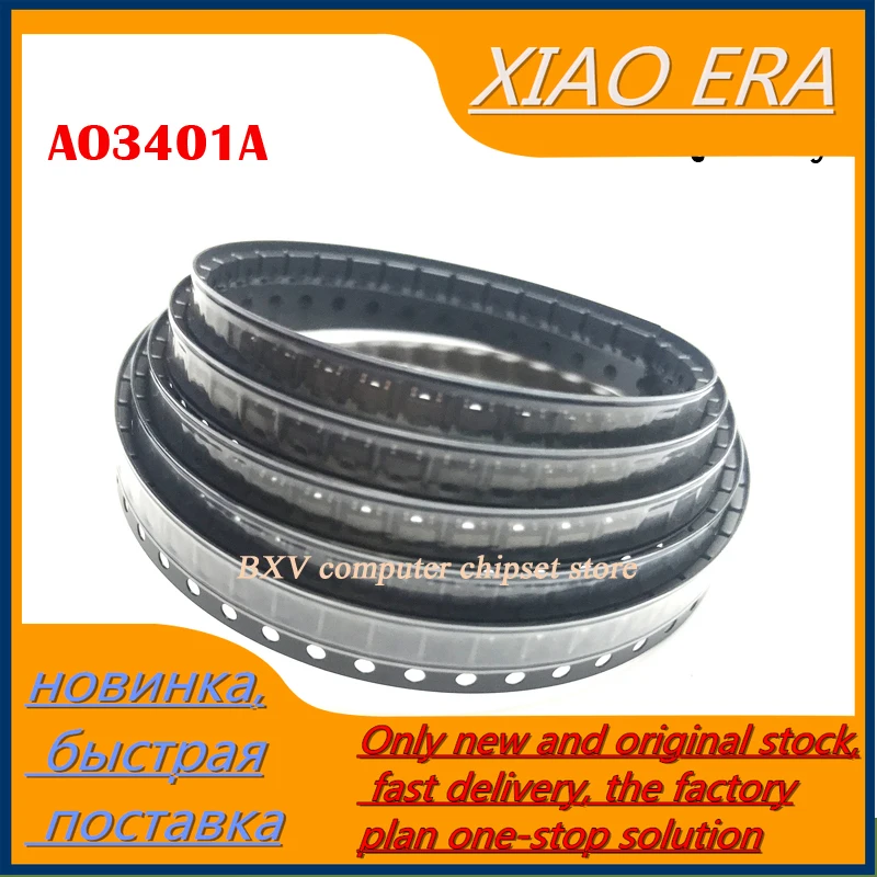 

100pcs AO3401A AO3401 A19T MOSFET SOT-23 new original