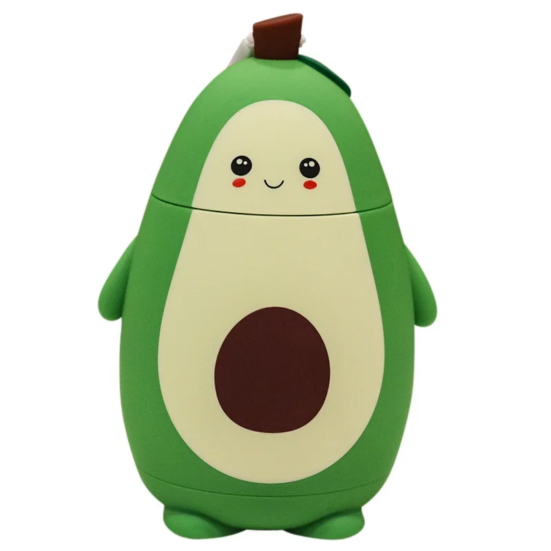 

Креативная стеклянная портативная веревка с авокадо, Студенческая двухслойная Изолированная чашка для воды, Подарочная кружка, кружка для ...