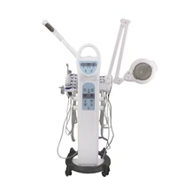 high quality 11 in 1 ultrasonic rf wrinkle removal face skin spa system machine vacuum blackhead removal machine