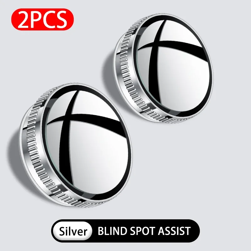 

Автомобильное Зеркало Заднего Вида BLALION С Присоской, Широкоугольное Выпуклое Зеркало Для Слепых Зон На 360 Градусов