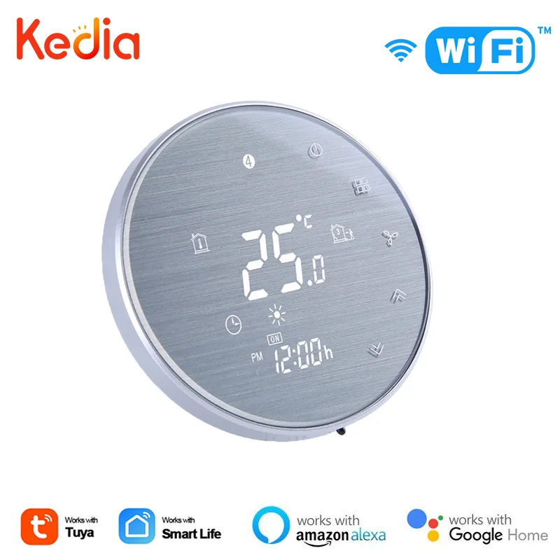 

Умный термостат Tuya, 95-240 В, с поддержкой Wi-Fi