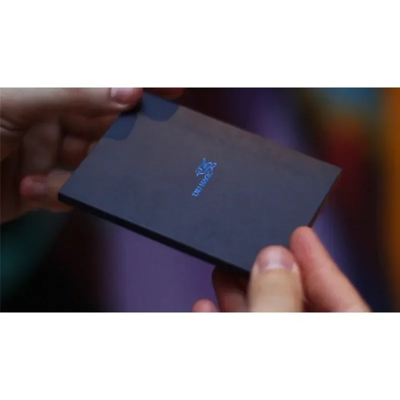 MOON WAVE Victor Sanz и Agus Tjiu Gimmick Card Magic and Trick Decks Крупным планом Волшебные трюки Иллюзии