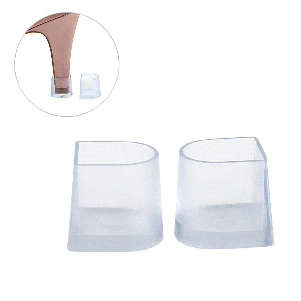 

10 Pairs Clear Heels High Protectors Shoes Wedding Cover Stiletto Portector Women's