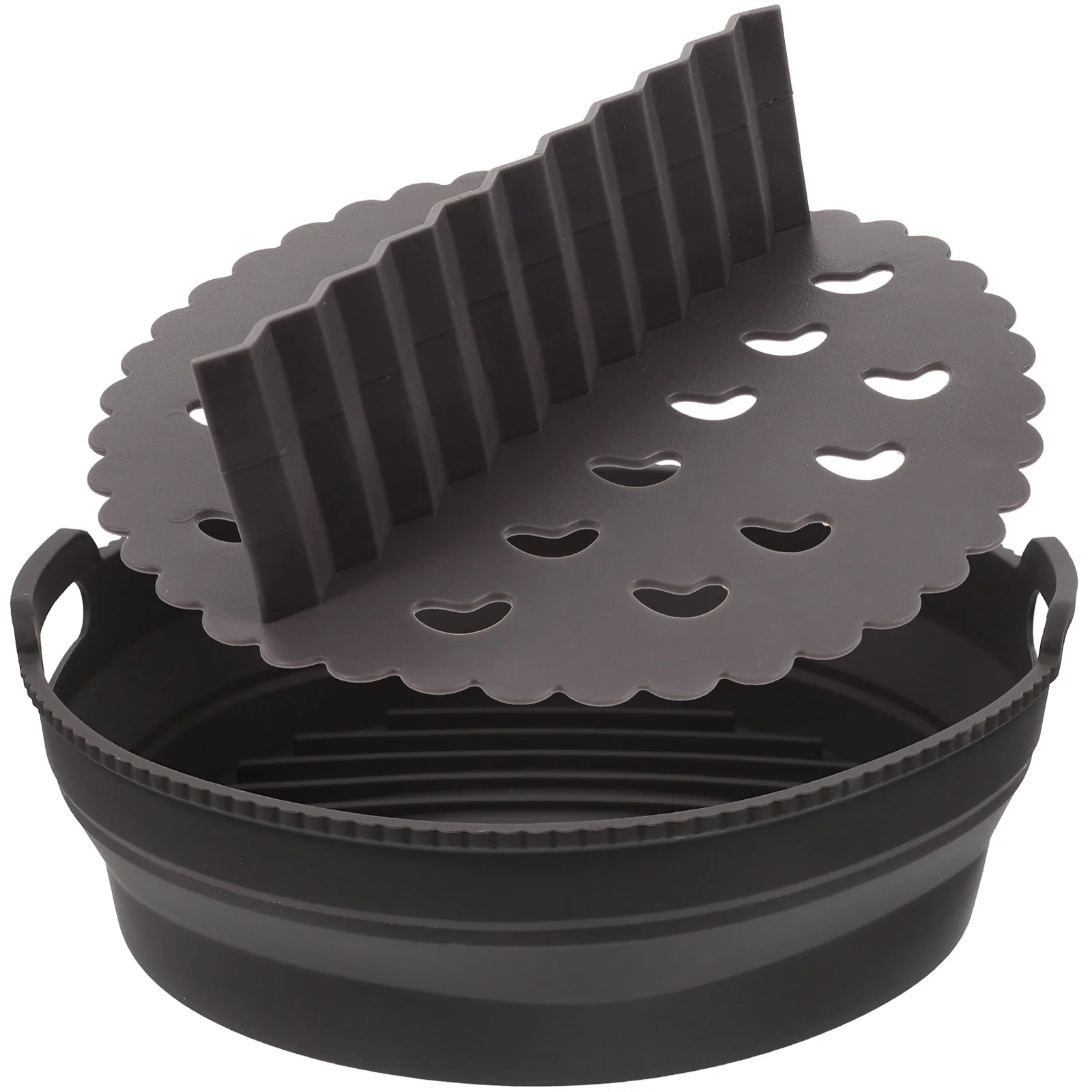 

1 Set Cooking Utensils Fryer Liner Air Fryer Accessories 8 Inch Silicone Pot For Air Fryer for Home Air Fryer Cooking Kitchen