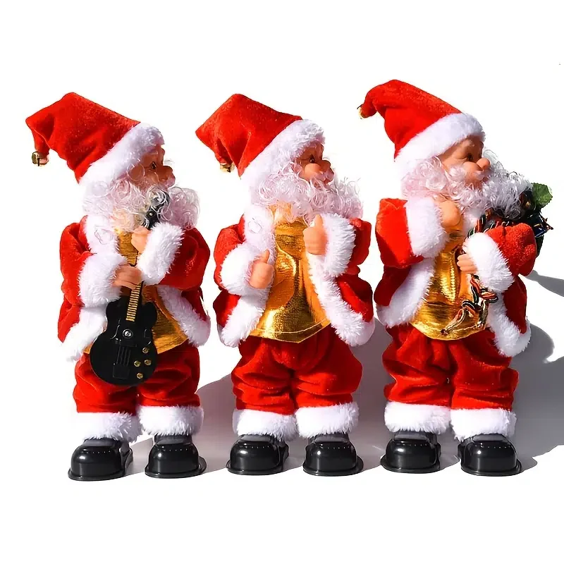 

Вибрирующая гитара подарок музыка Санта Клаус