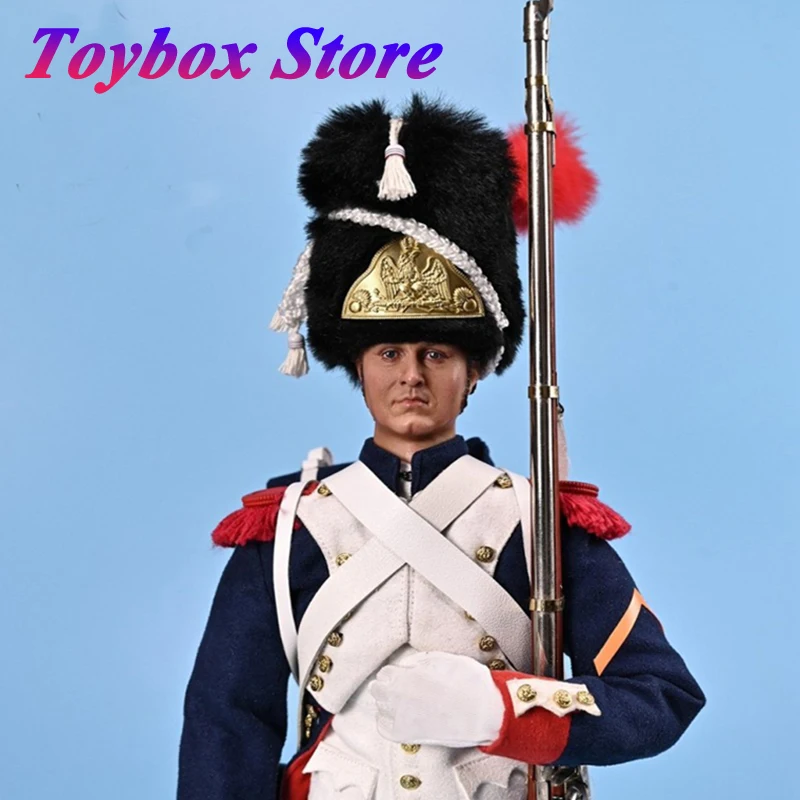 BROWN ART BA-0008 Масштаб 1/6 Napolenioc Foot Soldier of the Imperial Guard Модель игрушки 12 дюймов Полный