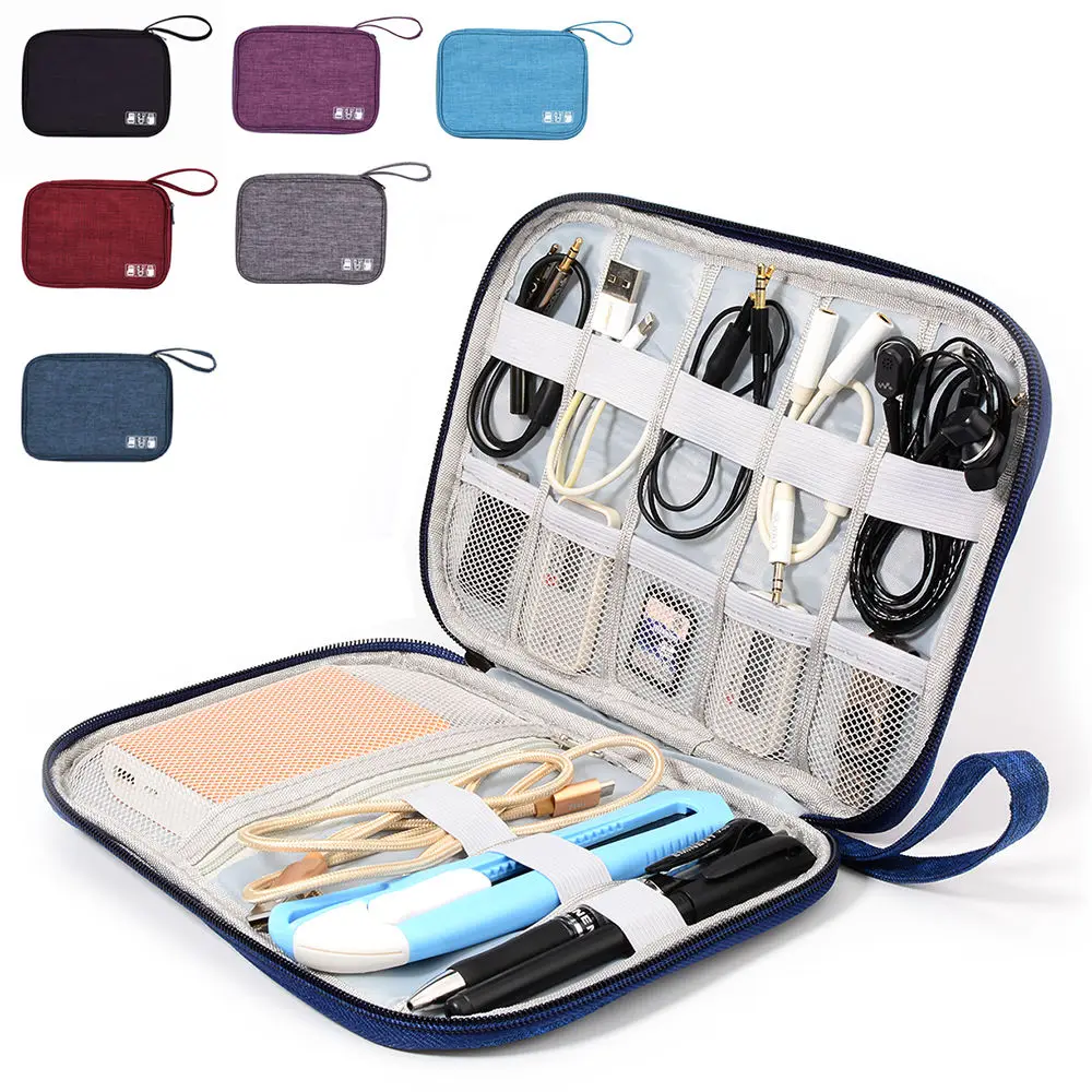 

Multi-Function Digital Storage Bag Portable Travel Cable USB Gadget Organizer Pouch Ipad Earphone Charge Wires Accessor Supplies
