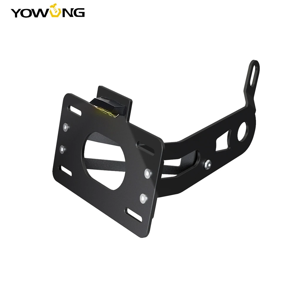 Новый боковой ограничитель крыла боковое Крепление держатель номерного знака CNC