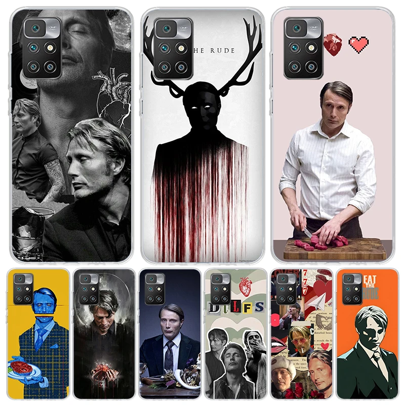 Чехол для телефона Hannibal Movie Xiaomi 12C 12 10C 10 10A 9C 9 9A 9T 8A 8 7A 7 6A 6 Pro S2 K70 K60 K40 K20 Art Coque Capa