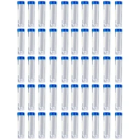 50pcs 50ml graduated centrifuge tubes laboratory cryovials blue screw cap centrifuge tubes for analysis