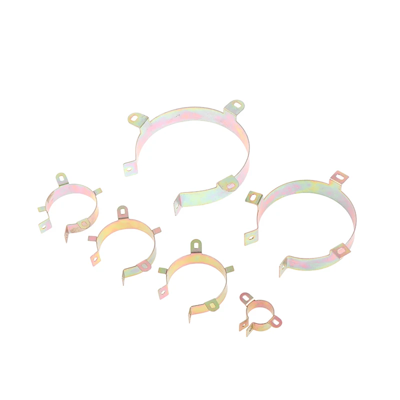 

1Pc Capacitor Clamp 2 holes/3 holes Durable Capacitor Bracket Clamp Holder Clap Mounting Clip Tin Plated