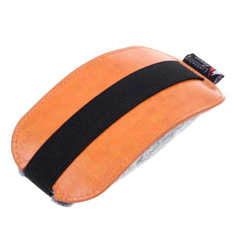 

Чехол из искусственной кожи для Apple Magic, чехол для хранения мышей, прочные аксессуары оранжевого цвета для повседневного использования