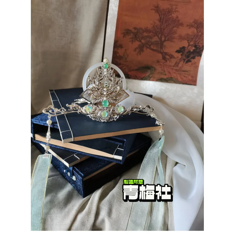 Официальные предложения CyHeaven Blessing Shi Qingxuan, реквизит для косплея Lord Wind Master Shiqingxuan, женские головные уборы, вуаль Hallowmas Tian Guan Ci Fu (art.: 3920d16e9ee83) - 3920d16e9ee83