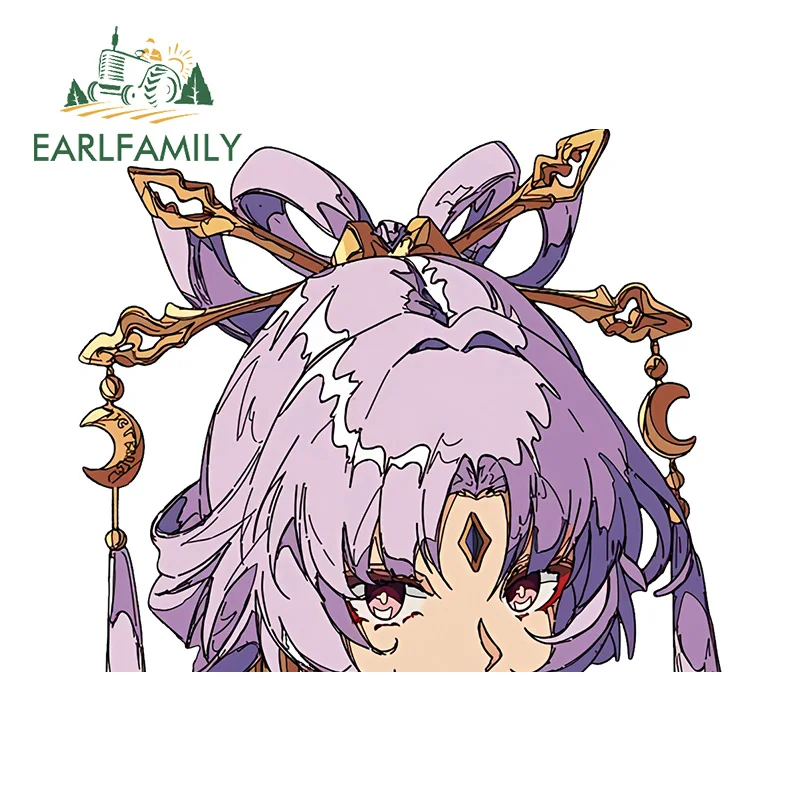 EARLFAMILY 13 см x 9 8 Fu Xuan Honkai Star Rail Fanart Автомобильная наклейка оригинальная аниме