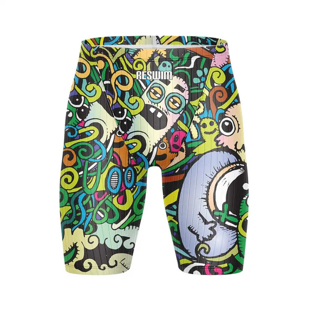 Забавный женский купальник шорты мужские плавки спортивные тренировочные