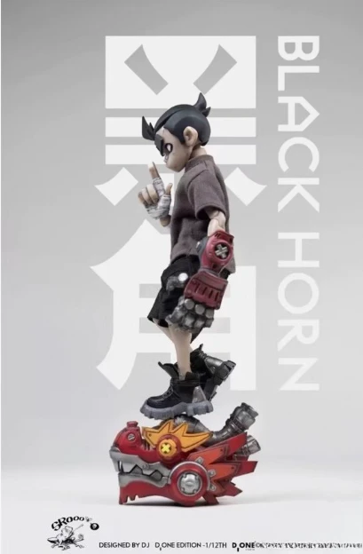 100% оригинал D ONE 112 Year of The Dragon Limited Loop Comics Black Horn 6-дюймовая игрушка-фигурка (art.: 3920d38b593eb) - 3920d38b593eb