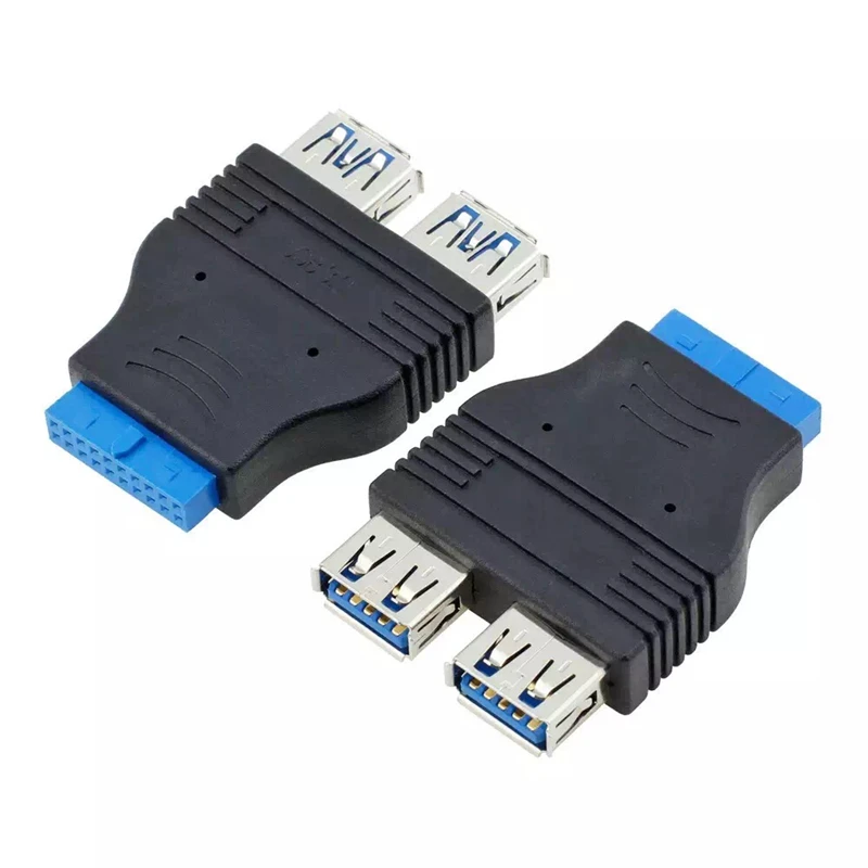 Адаптер для подключения материнской платы на два порта USB 3 0 19 Pin/20P