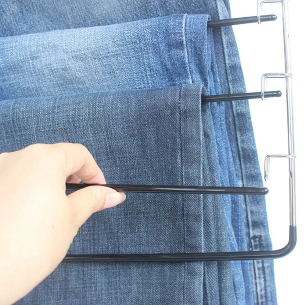 Многофункциональная металлическая многослойная вешалка для брюк подвесной