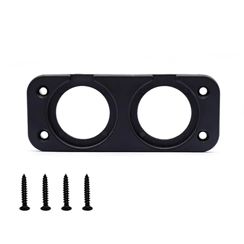 

Автомобильное зарядное устройство USB переключатель вольтметр Панель Крепление для морского прикуривателя вольтметр розетка панель Держат...