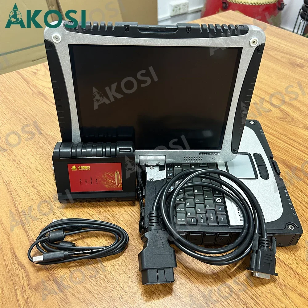 Диагностический сканер для дизельного двигателя SINOTRUK HOWO Cnhtc тяжелых грузовиков