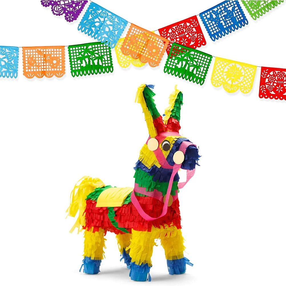 

Party Picado Papel Banner Mexican Fiesta Garland Day The Deaddecorations Decor Banners Paper Mexicana Decoration Flowers