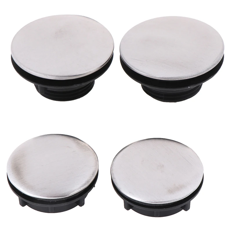 

2Pcs Water Blanking Plug Stopper Practical Sink Tap Hole Cover Kitchen Drainage Seal Anti-leakage Washbasin Accessories