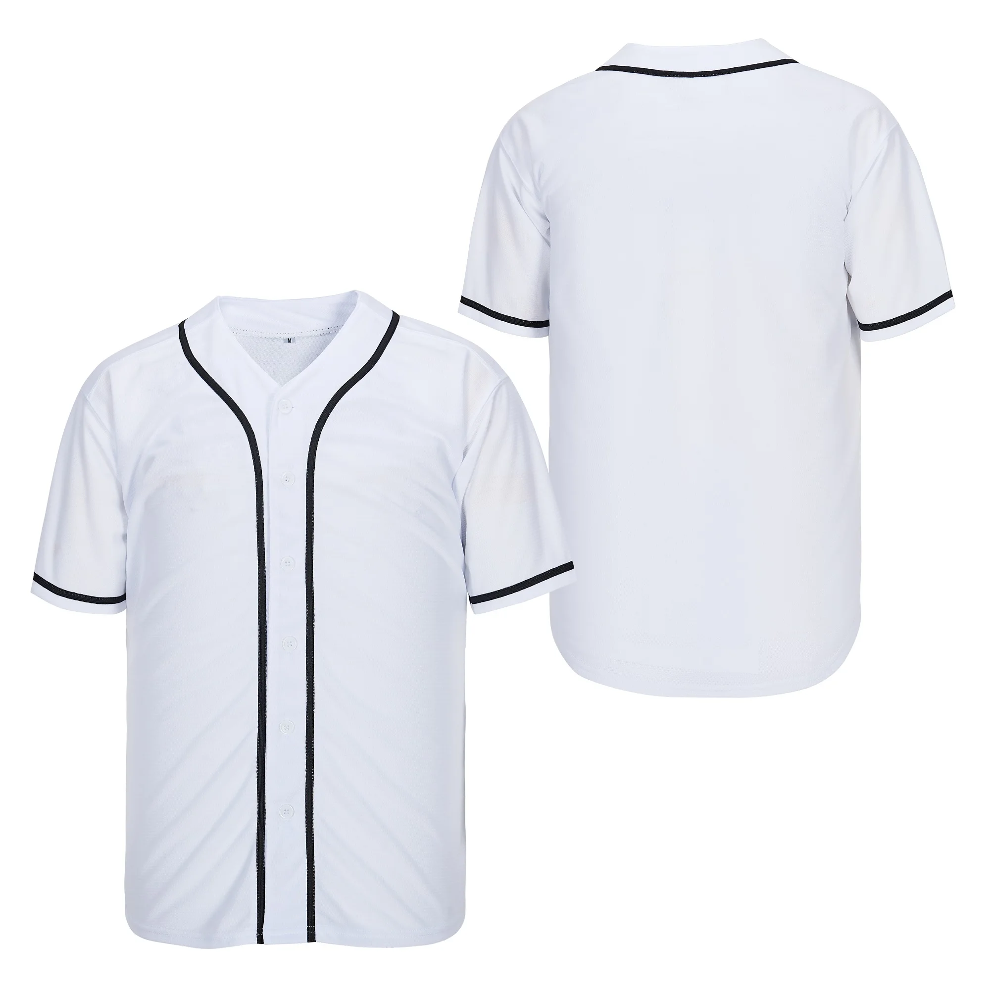 

BG baseball jersey White jerseys Outdoor sportswear Embroidery sewing Hip-hop Street culture sweat suit Accept custom