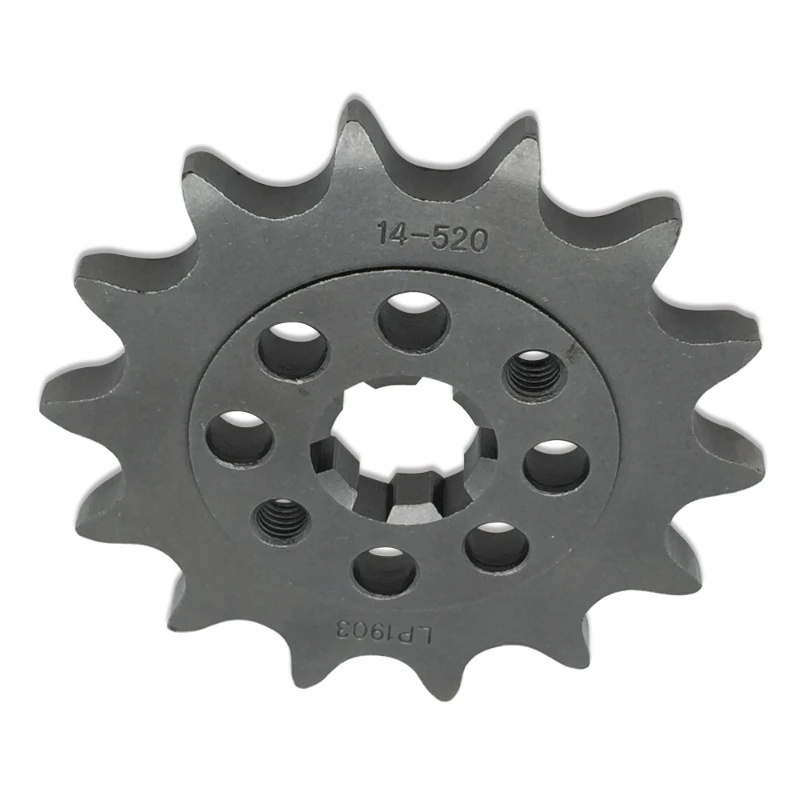 

Lopor 520 Chain 14T 125 200 RC ABS Motorcycle Front Sprocket For 125 2011-2020 125 RC 2014-2019 200 RC 14-19