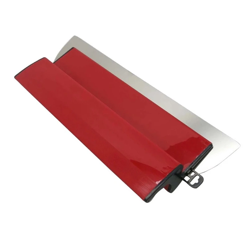 

Шпатель для сглаживания гипсокартона, инструменты для рисования, скимминг, гибкое лезвие, 15,7 дюйма, 40 см, шпатель для отделки в идеале