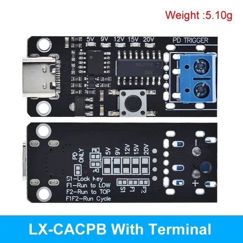 Модуль быстрой зарядки TZT 100 Вт 5A USB-C
