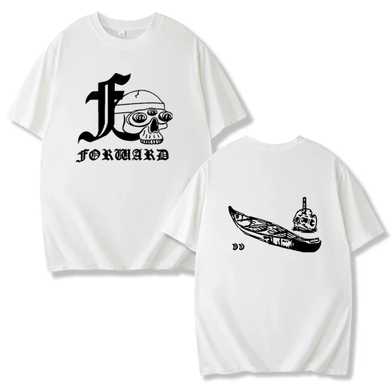 Мужская Летняя Футболка С Рисунком Черепа И Принтом Ночного Видения В Стиле