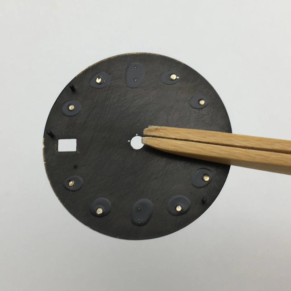 S 28.5mm Watch Dial Dial Replacement Modified Dial Luminous Lettering for NH35A Movement CD1