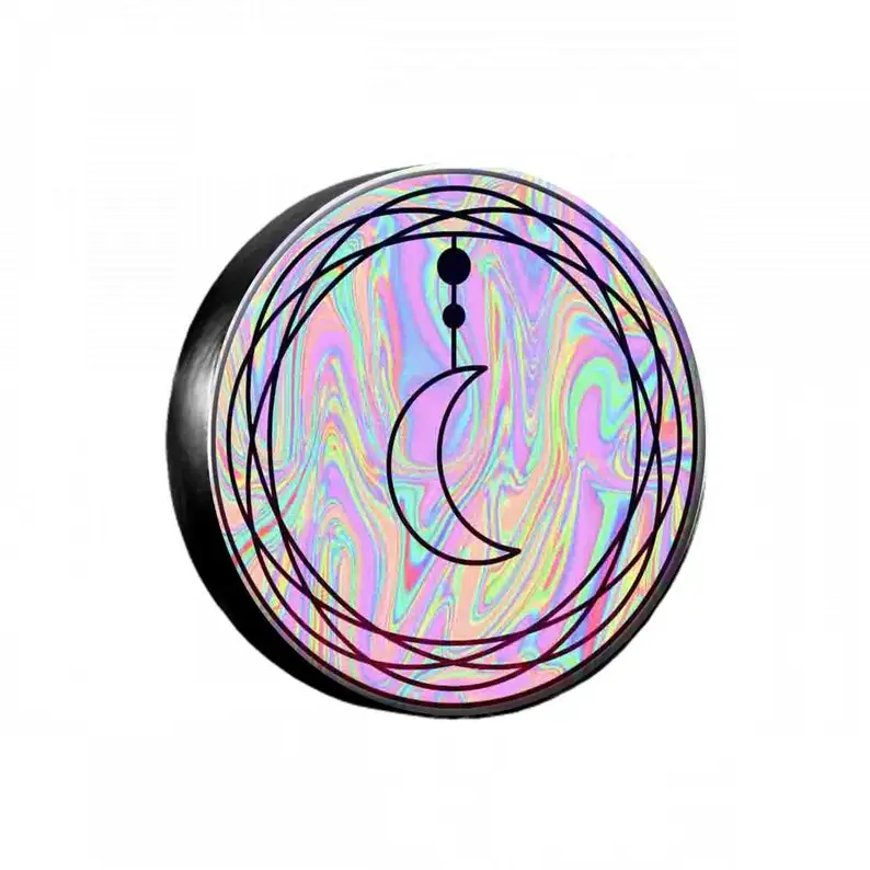 

Spare Tire Cover, Moon Tire Cover, Tire Waterproof Protection, Car Suv Wrangler Tire Cover Trim, Custom Personalized Cover, No