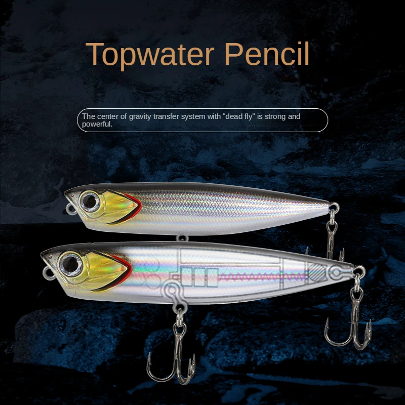 Wobblers 5g 10g 15g Fishing Lures Bass Surface Stickbait Artificial Walking Baits Trolling Pesca 50