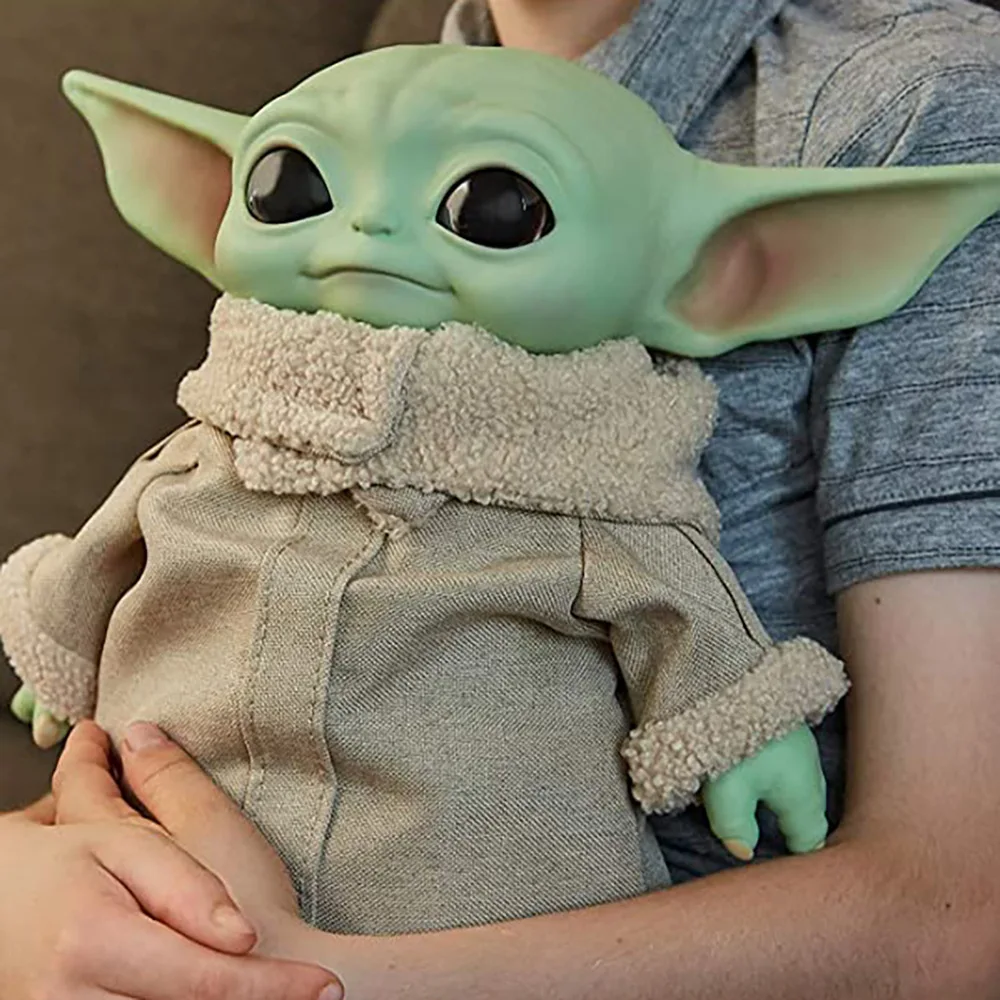 

27cm Disney Yoda Baby Figure Doll Star Wars Manlodar Christmas Baby Yoda Toy Alien Ornament Anime Dolls Gifts Children Toys