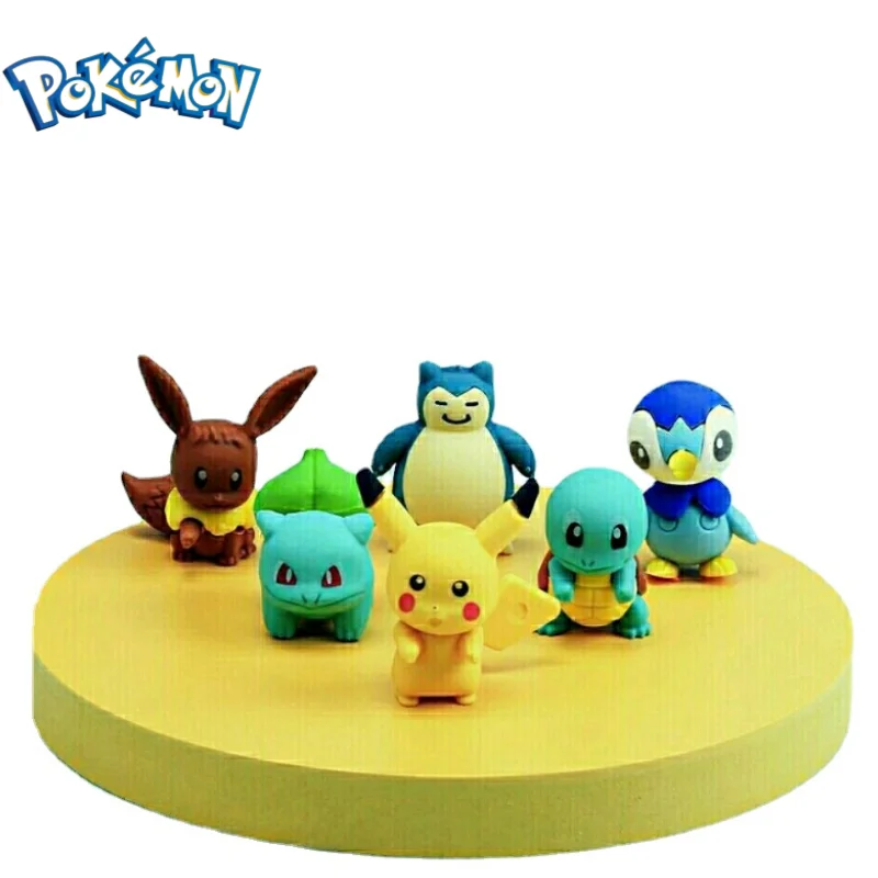 

Pokemon Series Pikachu Kawaii Anime Cartoon Three-dimensional Cute Cute Pet Eraser Can Be Assembled Student Learning Stationery