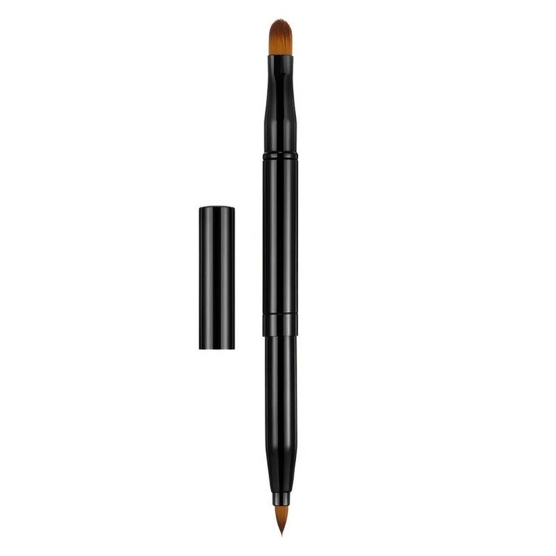 

Dual End Lip Brush Concealer Brushes Retractable Lipstick Eyeshadow Foundation Makeup Tool Applicators