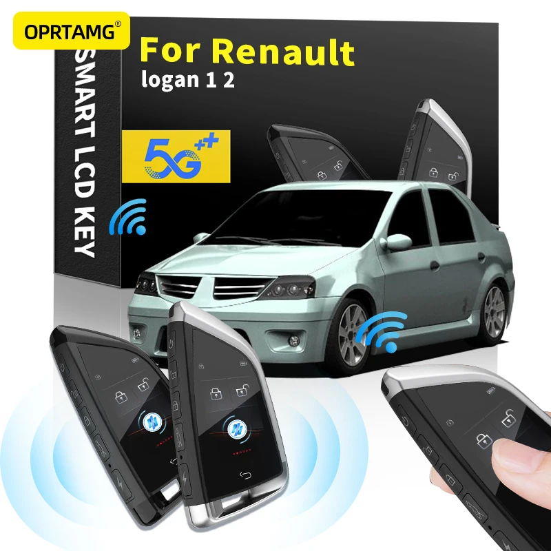 

Дистанционный ключ, ЖК-дисплей, экран для автомобиля keyless-go smart Key для Renault logan 1 2 2000 2001 2002-2018 2019 2020 2021 2022
