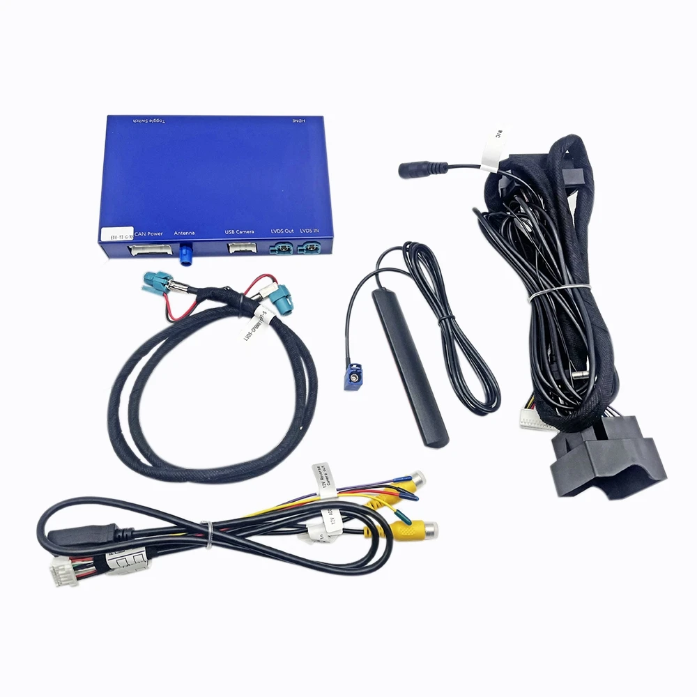 

Автомобильный беспроводной декодер для BMW EVO System Apple Carplay/Android Авто поддержка GPS Mirrorlink USB