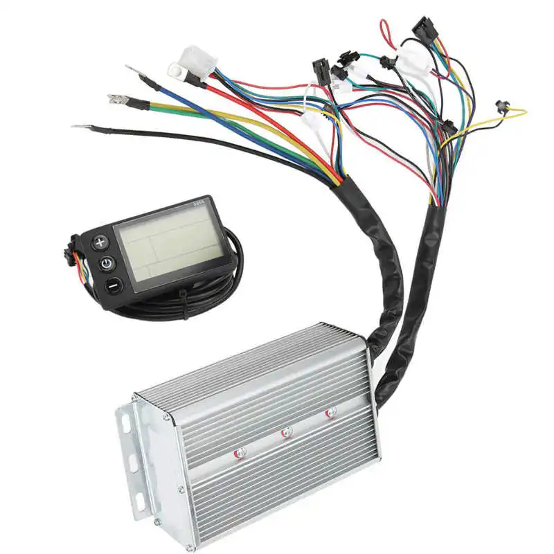 

36V48V60V 1500W Motor Brushless Controller Kit 1500W with LCD Display Meter for Electric Bikes Scooters E-bike Parts