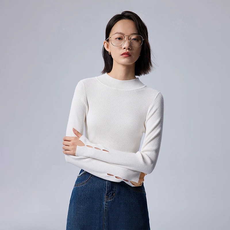 Женская трикотажная футболка с