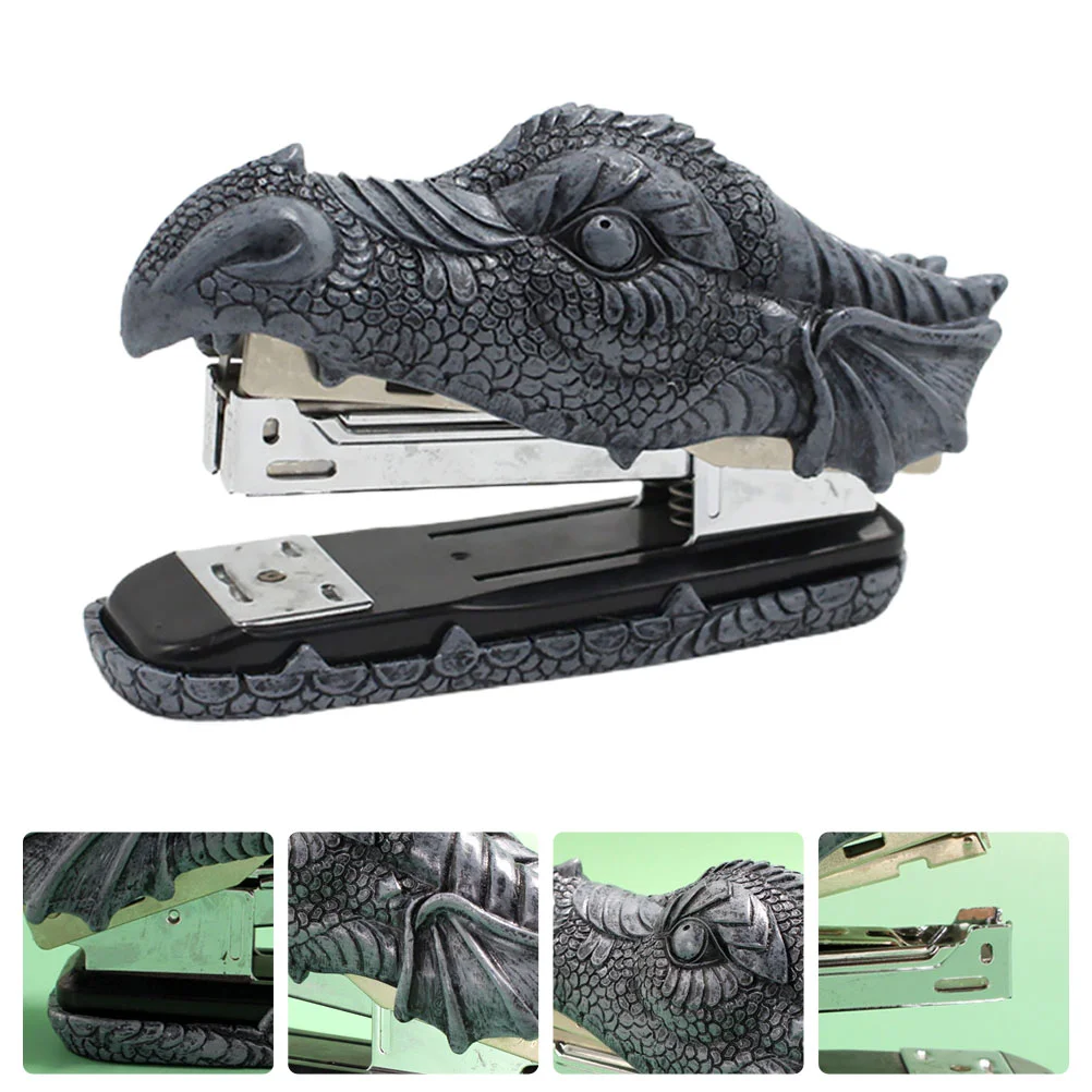 

Desktop Stapler Resin Hand Stapler Heavy Duty Desk Stapler Reduced Effort Stapler Home School Craft Supplies