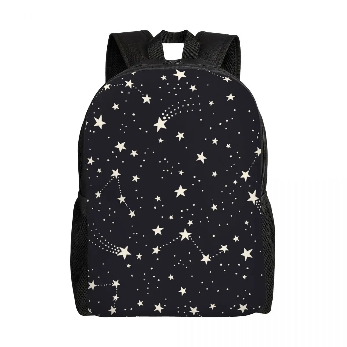 

School Bag 15 Inch Laptop Backpack Casual Shoulder Bagpack Travel Night Space Sky With Stars Backpack Mochila