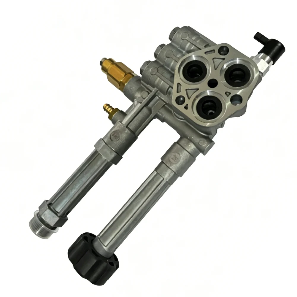 Насосная головка AR42940 из алюминия для моек высокого давления TROY моделей RMW2G20, RMW2G24, RMW2G25, запчасти для аппаратов высокого давления (art.: 3920da2d3d17d) - 3920da2d3d17d