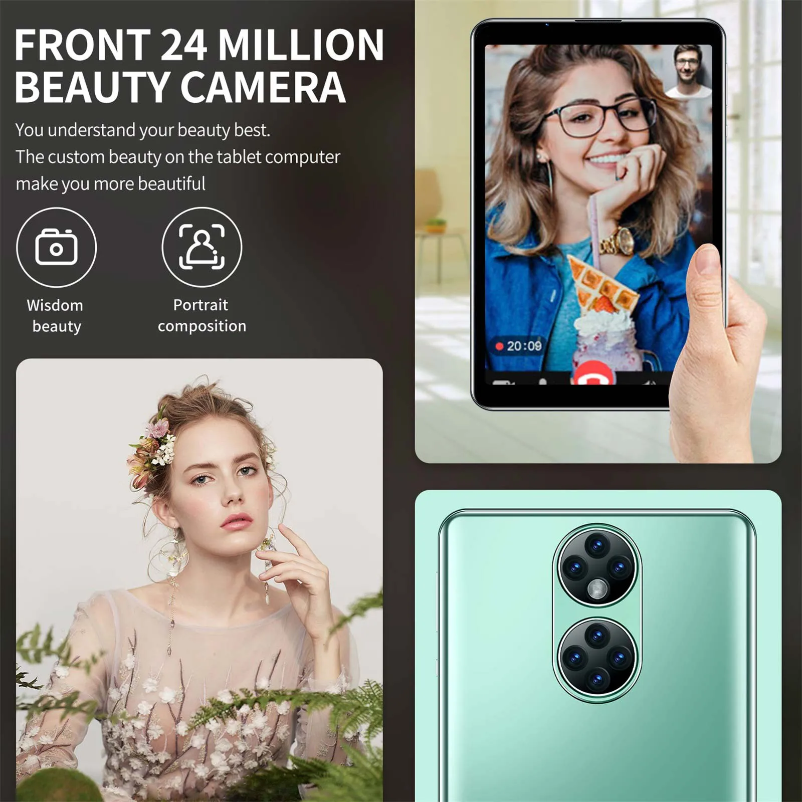 10 1-дюймовый 7 85 × 1280 Дешевый многофункциональный планшетный ПК на Android компьютер