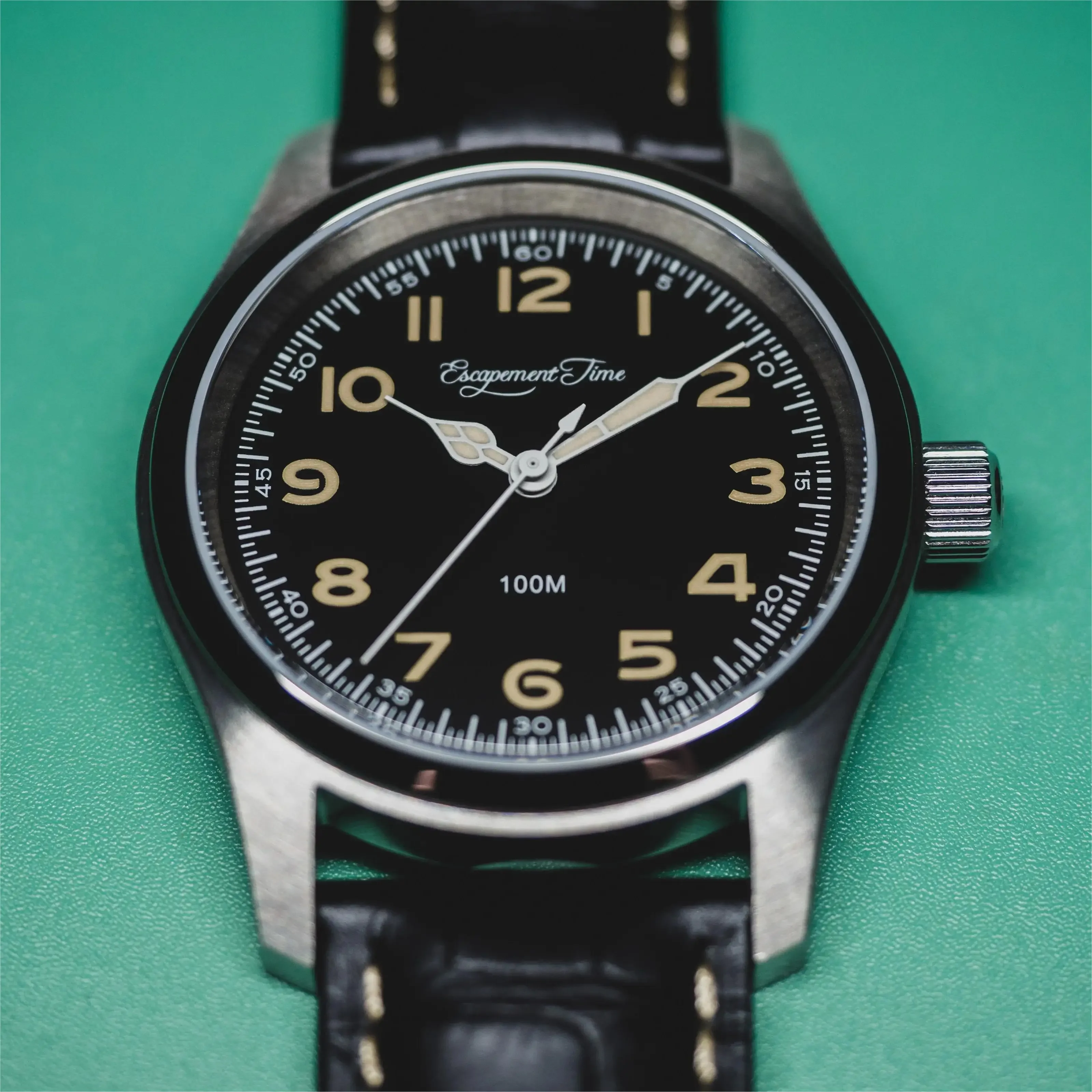 

【Escapement Time】VH31 Quartz Movement Watch 38mm Waterproof 100M Super luminous