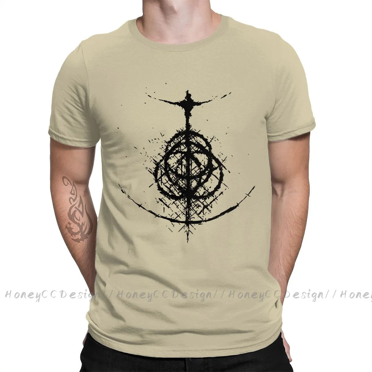 

Elden Ring Print Cotton T-Shirt Camiseta Hombre Bloodborne And Elden Ring For Men Fashion Streetwear Shirt Gift